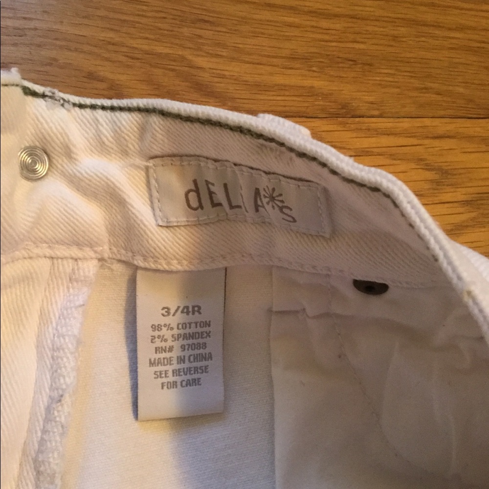Vintage Delia’s White Morgan Jean - Picture 2 of 4